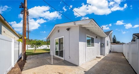 A home in Fullerton