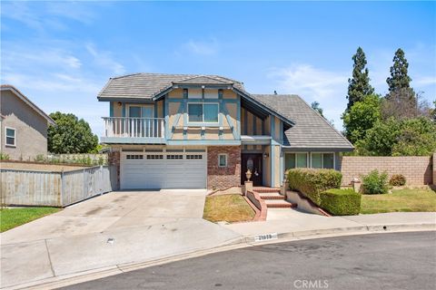 A home in Yorba Linda