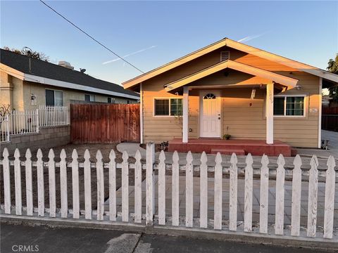 A home in Fullerton