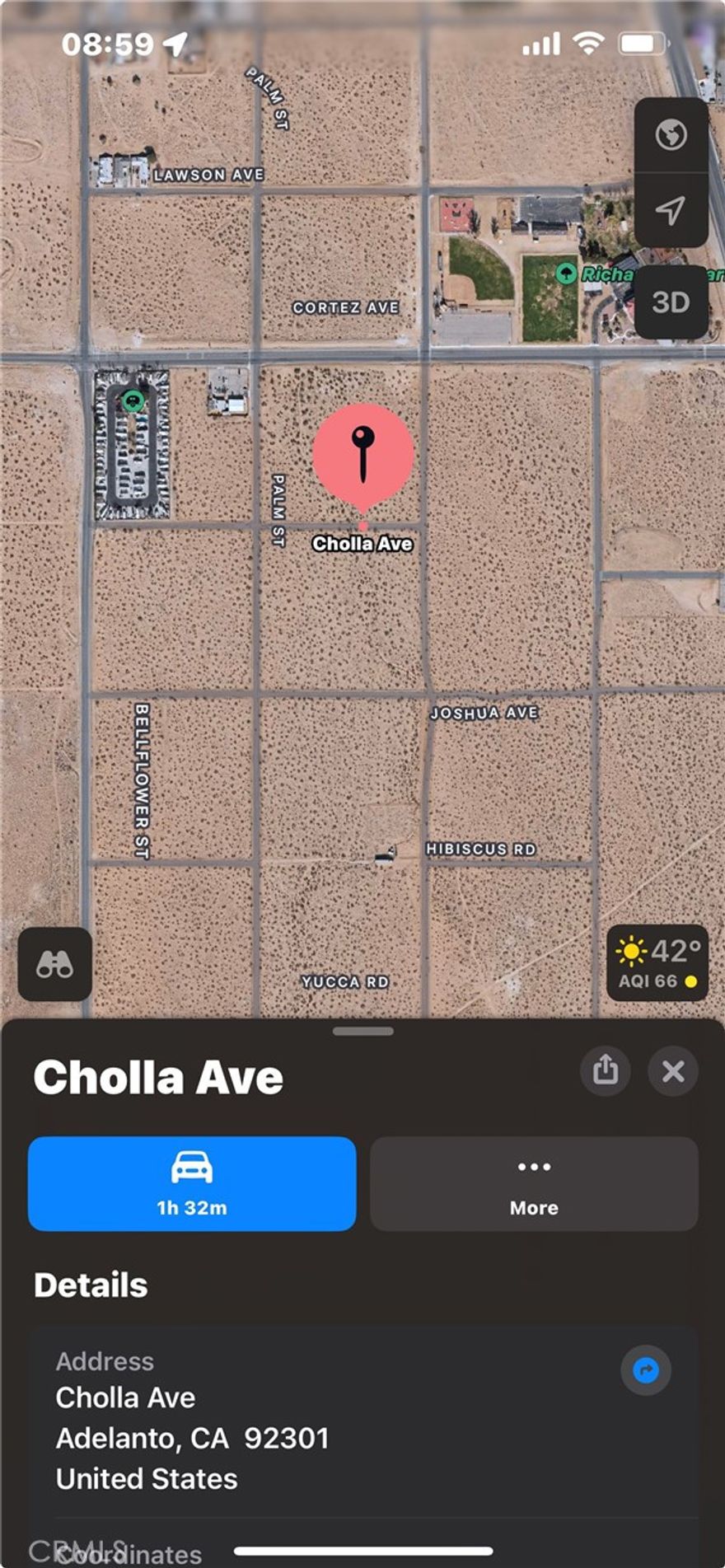 4.16 Acre Vacant Land in Land MIXED-USED