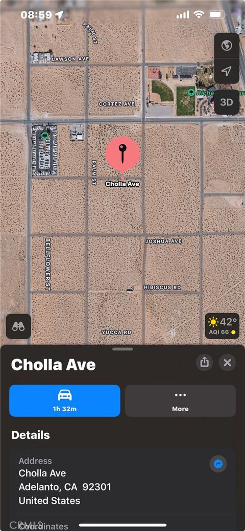 Photo of 0 Cholla Avenue, Adelanto, CA 92301 (MLS # PW25013560)