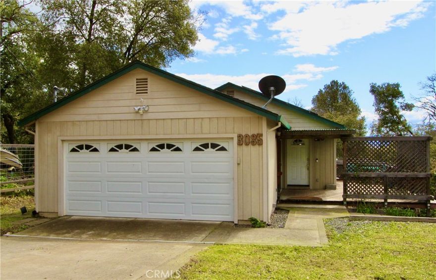MOVE IN READY!  Affordable pricing for this cheerfully updated single level 2 bedroom, 2 bath home on oversized lot with open floor plan.  Many new upgrades such as new stainless steel refrigerator, microwave, sink & garbage disposal, new luxury vinyl laminate flooring, granite counters, ceiling fans and new water heater.  Featuring a large lot with attached two car garage, RV hookups with plenty of parking and two decks for outdoor entertaining.  Don't miss checking out the spacious & unfinished space under the house that may be perfect for an additional room, shop or storage.  Newly added assumable leased solar with low monthly premium. Excellent Airbnb location near the lake or a great investment property.  Located minutes from beautiful Clear Lake for incredible bass fishing and year round water sports and just 2 hours from Sacramento and 30 minutes drive to Ukiah along Blues Lakes on Hwy 20 for a quick Costco trip or easy commute.  Award winning wineries are just minutes away and close to medical, Sutter Lakeside hospital, casinos, restaurants, shopping and small town charm that only Lake County can offer.