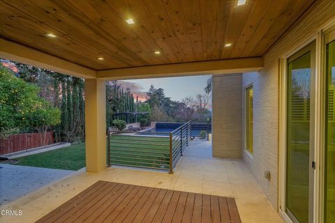 A home in La Canada Flintridge