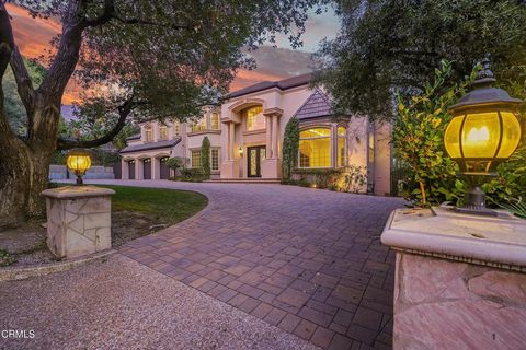 A home in La Canada Flintridge