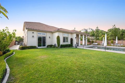 A home in Yorba Linda