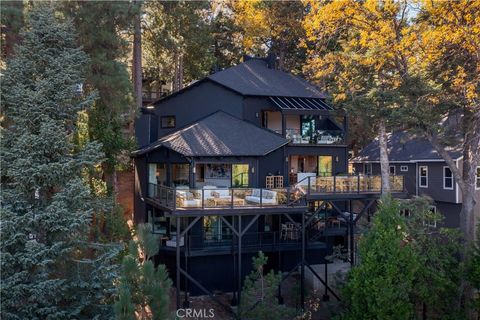 A home in Lake Arrowhead