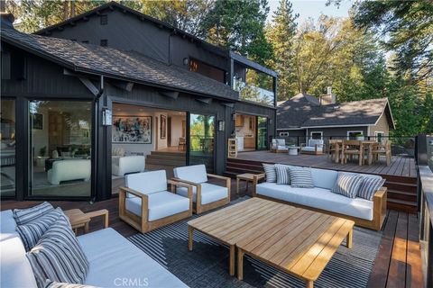 A home in Lake Arrowhead