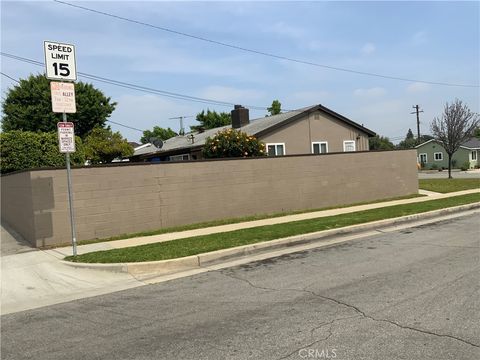 A home in La Habra