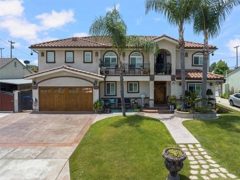 A home in Downey