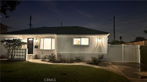 A home in Downey