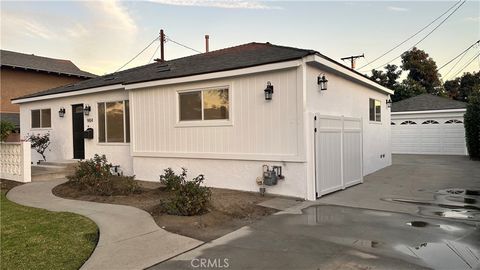 A home in Downey