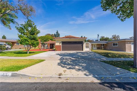 A home in Santa Ana