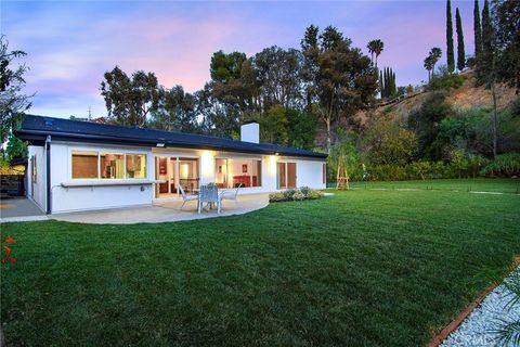 A home in Tarzana