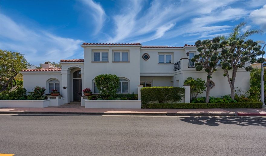 WONDERFUL OPPORTUNITY TO ENJOY THE LIDO LIFESTYLE AT THIS BEAUTIFUL CUSTOM ENTERTAINING HOME ON A DESIRABLE CORNER STREET TO STRADA LOT. THIS RESIDENCE OFFERS 5 BEDROOMS, 4.5 BATHROOMS, LIBRARY/OFFICE AND EN-SUITE BEDROOM ON THE FIRST LEVEL. A SPACIOUS ENTRY OPENS TO THE LIVING ROOM WITH FIREPLACE, A LIGHT FILLED DINING ROOM WITH FRENCH DOORS OPENING TO ENCLOSED PATIO WITH BUILT-IN BBQ AND A SEPARATE LIBRARY/OFFICE WITH MAHOGANY FINISHES, A FAMILY ROOM WITH BUILT-IN TV CABINETRY OPENS TO A GOURMET KITCHEN WITH 6 BURNER VIKING STOVE TOP, DUAL OVENS, TWO DISHWASHERS AND PREPPING ISLAND WITH SINK. A DRAMATIC CUSTOM WROUGHT IRON STAIRCASE TAKES YOU TO THE SECOND LEVEL FEATURING 4 BEDROOMS WHICH INCLUDES A LUXURIOUS MAIN SUITE WITH FIREPLACE WITH A SPA-LIKE BATHROOM, WALK-IN CLOSET AND BALCONY. TWO BEDROOMS SHARE A JACK AND JILL BATHROOM AND THERE IS A THIRD EN-SUITE BEDROOM. AN IRON STAIRCASE LEADS YOU TO AN ENTERTAINERS ROOFTOP DECK WITH PANORAMIC VIEWS. THIS HOME OFFERS NUMEROUS FEATURES INCLUDING CUSTOM CABINETRY AND 3 CAR ATTACHED GARAGE. ENJOY LIDO ISLAND GREAT AMENITIES, CLUBHOUSE WITH PRIVATE BEACH, YACHT CLUB , TENNIS COURTS AND CHILDREN PLAYGROUNDS.