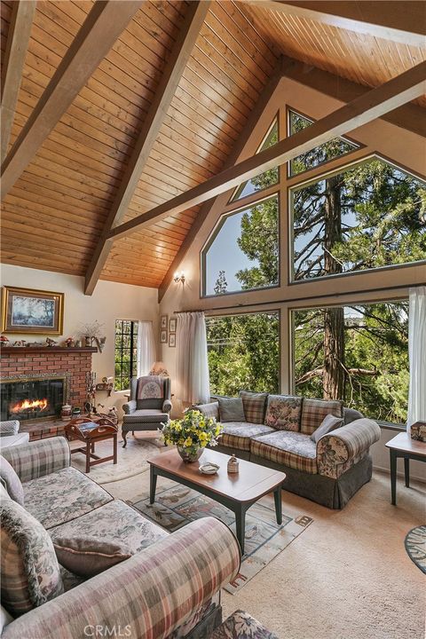 A home in Lake Arrowhead