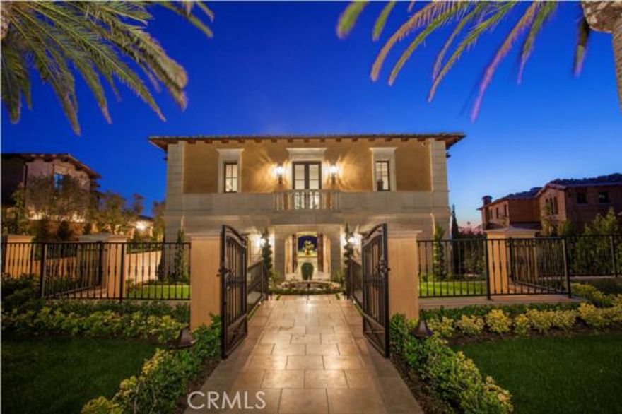 Through the courtyard gates a whole world of views and amenities awaits. The oval entry coliseum perfectly frames the Pacific Ocean and Catalina Island, with a crystal clear pool featuring water to water infinity edge. The innovative and extremely open floor plan is a thing of beauty with water views from living room, dining room, office, family room, kitchen and breakfast area all on the main level!  Five sets of disappearing pocket doors allow a true indoor/outdoor experience. The master suite, with tremendous views from Newport Harbor to Abalone Point, features dual closets and baths finished in perfect onyx. Virtually all aspects of this home are controlled through the Savant System and may be operated remotely as well. The “walk out” subterranean level is a true master piece encompassing a professional bar area with 3 televisions and game area, and an extremely spacious gym/spa with sauna and steam shower. A gorgeous theater also puts the exclamation point on the entertainment level.  The “walk-out” area also provides the owner with private spa with rain shower and a private fireplace. Garaging for over 6 vehicles and elevator service to all three levels rounds out this spectacular estate.