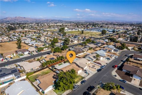 A home in Moreno Valley