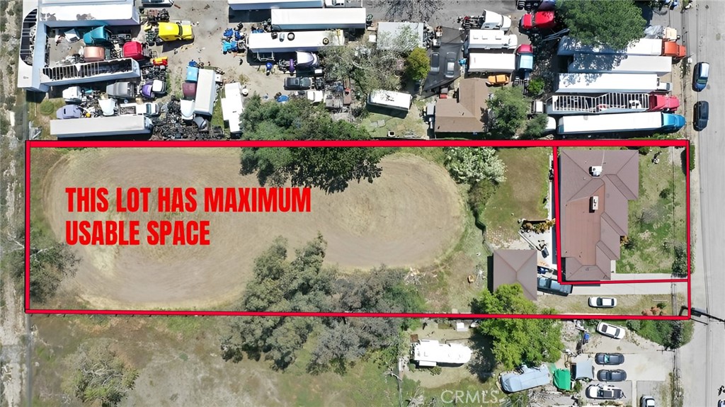 Prime Industrial Property for Sale – Maximum Usable Space + freeway exposure - San Bernardino County
Excellent location!
Situated directly across from FedEx with convenient access to both the I-15 and I-215 freeways. This property is zoned Corridor Industrial and falls within the Glen Helen Specific Plan in unincorporated San Bernardino County. "Buyer to verify"
The front portion of the property includes a 2,058 sq. ft. single-family residence featuring 3 bedrooms, 2.5 bathrooms, and a detached 2-car garage. Access is easy via Cajon Blvd, providing a smooth entry and exit.
The rear of the property borders the I-215 freeway and consists of flat, usable land with minimal trees along the perimeter. The surrounding area includes truck parking, pallet yards, and industrial warehouses.
High-traffic exposure from the 215 freeway also presents excellent signage and branding opportunities for businesses seeking visibility from tens of thousands of daily commuters.