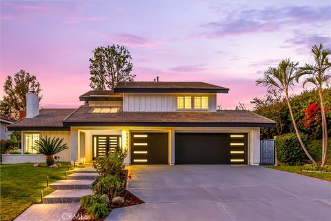 A home in Yorba Linda