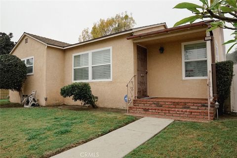 A home in Downey