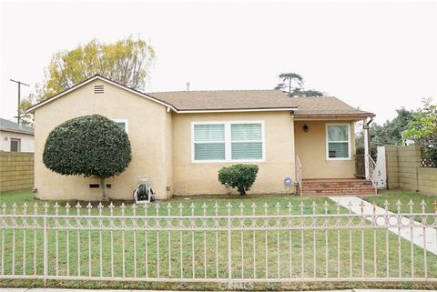 A home in Downey