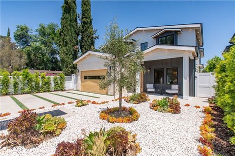 A home in Tarzana