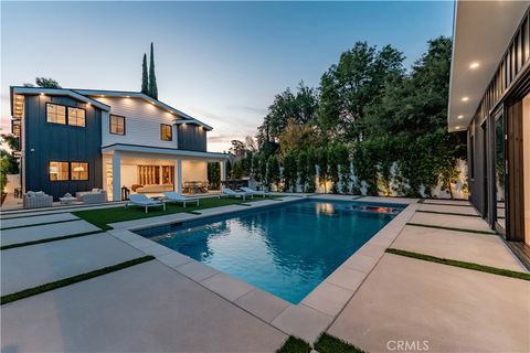 A home in Tarzana