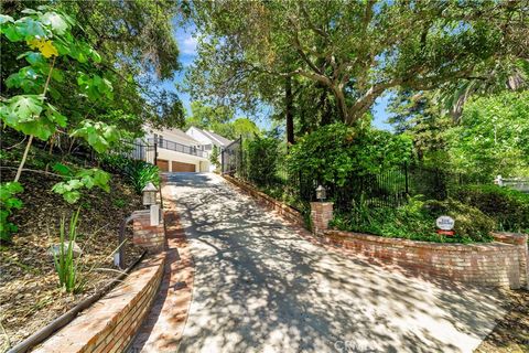 A home in La Canada Flintridge