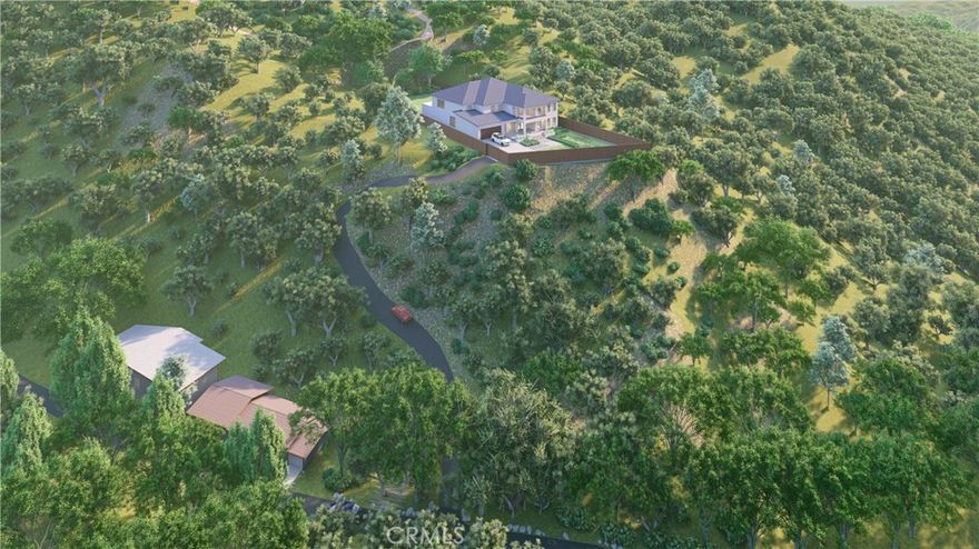 Land is located in the beautiful mountains of Burbank, CA.