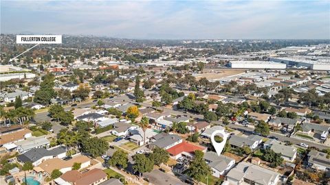 A home in Fullerton