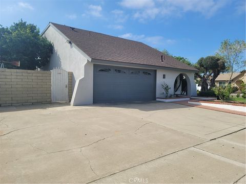 A home in Santa Ana