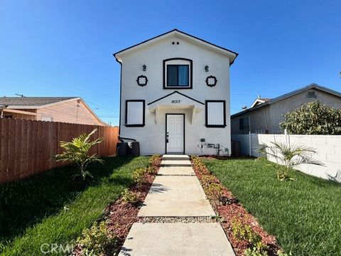 A home in Compton