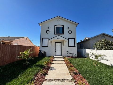 A home in Compton