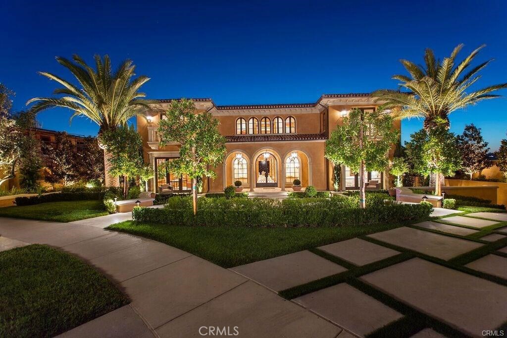 Crystal Cove’s most luxurious NEW and JUST COMPLETED CUSTOM ESTATE features the region’s best views - with panoramic vistas stretching from Palos Verdes to Catalina to the harbor and coastline. On nearly a half acre of private grounds at the end of a cul-de-sac, this just-constructed , approx 10700 sf mansion beautifully melds timeless European elegance with sophisticated coastal style. A noted architect, interior designer and landscape architect designed the 6 bedroom, 8 + 2 half bath residence to maximize the breathtaking views as well as natural light, and finished it with the finest materials including terrazzo flooring with mosaic details, herringbone walnut floors, exotic stone countertops, master crafted wood cabinetry and custom lighting. A sumptuous master wing captures the views and features an over-sized terrace, an incredible spa bath suite and dressing room. With 3 levels serviced by an elevator, every floor reveals luxurious amenities and stunning design, with highlights including a chef’s kitchen with secondary catering kitchen, expansive theater and wine cellar, paneled office/study, staff quarters, subterranean garage for 8-9 cars. Grounds feature lovely formal gardens with water and fire features, a spectacular oval infinity pool, a spa, an outdoor kitchen and more.