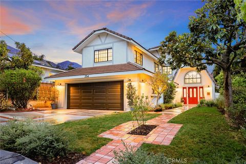 A home in Sierra Madre