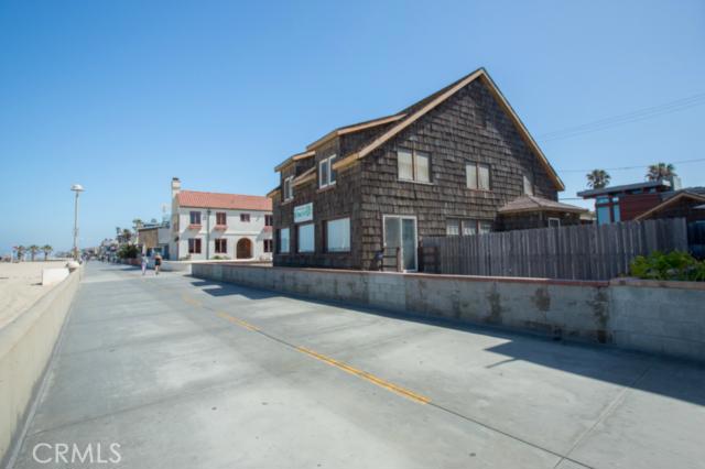North Hermosa's landmark oceanfront property, first time on market in 50 years. Estate sale, no court confirmation needed. last undeveloped corner double lot on the Hermosa/Manhattan Strand. 2 full lots plus the walled-in walkstreet easement (looks like 3 lots). 80' of frontage, nothing else like it. Only two families have ever lived here. Forever whitewater views + Palos Verdes, Catalina, Malibu, and Santa Monica mountains. Can build 10,000+ sq. ft. house or untie lots and build two. (Seller would prefer not to, but lots could be sold separately.) Very best Strand location: far from the piers and any public parking, the beach is often empty. unlike in M.B., Beach Drive has gates on every walkstreet so there's zero through traffic, and the adjacent walkstreets are flat and safe for kids. The nearest real street is a full block away so you hear nothing. The house across from the subject on the east side of Beach Drive has a huge side setback, giving an even greater sense of space.