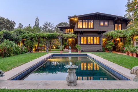 A home in Pasadena