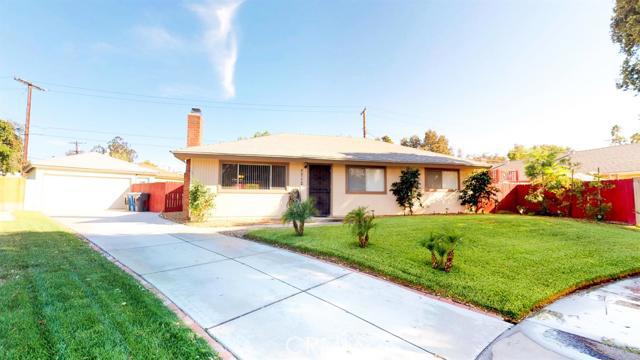 Welcome to this TURNKEY shows like a Model home, with tons of UPGRADES throughout! Located in the beautiful Ramona neighborhood of Riverside which is centrally located to freeways, shopping, and schools. Walk in to this home and you enter into a huge open living room with a uniquely detailed fireplace, large dining area, and then around into your HUGE fully remodeled GORGEOUS Kitchen- Cooks amateur and professional will both LOVE this Kitchen! This home features 3 good sized bedrooms, a guest bath that has been partially updated and a master bath that has been fully updated! New Tile Flooring! New ceiling fans throughout the home keeping it cooler on our warm summer days! Recently installed new AC unit and water heater! Privately fenced backyard with a huge newer storage shed. Detached garage with features great for tools, handy people, or hobbies. And you can't miss the curb appeal- GREEN grass landscaped in front and back yards tops off everything perfectly for a great place to call HOME! Association Amenities: None # of RV Spaces: 0 Special Features: ,TSNONE Lot Location Type: Standard Location Landscaping: Sprinklers Special Features: Garage Door Opener # of Attached Spaces: 0 # of Detached Spaces: 2