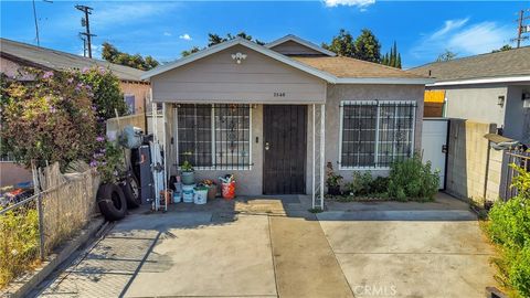 A home in Compton