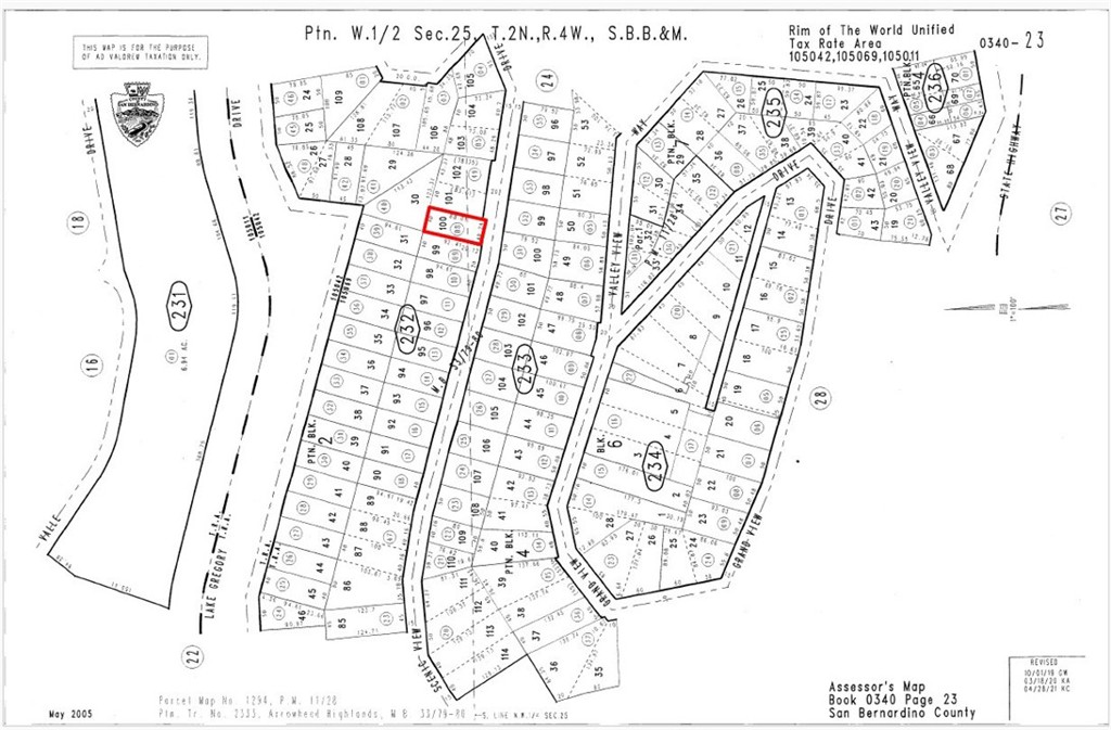 Residentially zoned land in the San Bernardino County Mountain Community of Crestline. This parcel measures 0.08ac / 3,608sqft. The zoning is CF/RS-14M a residential zoning that requires a 14,000sqft lot minimum. The parcel fronts along the north side of Scenic View Dr where electrical power poles are running in the street. There is an existing residence adjacent to the east at 25148 Scenic View Drive, Crestline, CA 92325. Less than a mile from State Hwy 18 making it very easily accessible and ideal for commuting. Come enjoy all the mountains have to offer with – beautiful lakes in the summer and snow sports in the winter. Come make this lot your home!
