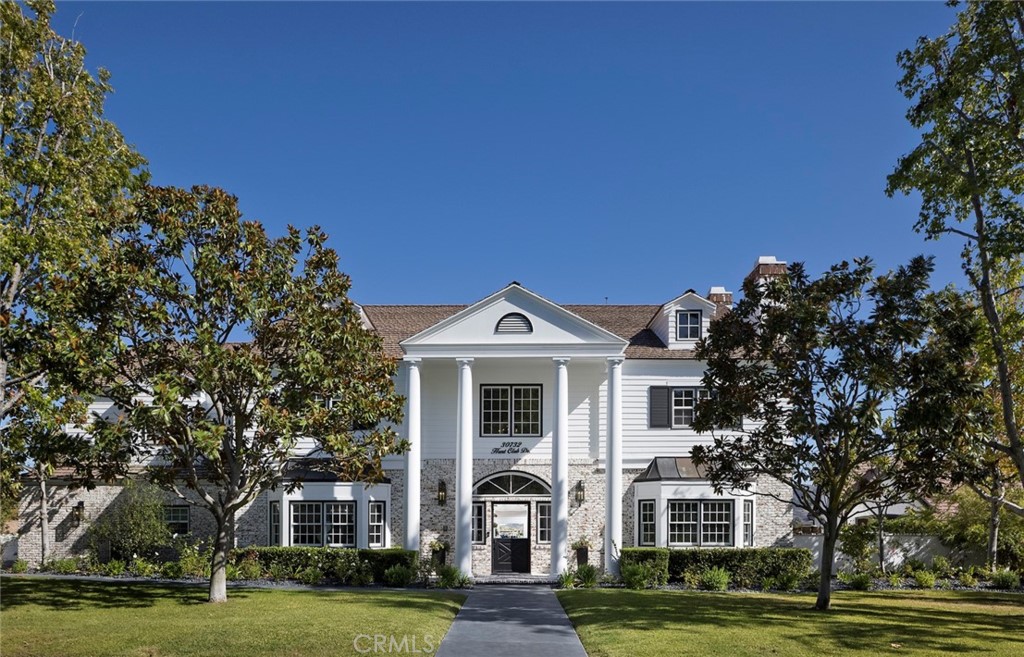 A perfect 10".This modern farmhouse has it all! Look no further! Located in the guard-gated community of The Hunt Club, sits this quintessential 5 bedroom, 6 bath estate. This property was taken down to the studs with no expense spared! The great room is a stunning central gathering place optimized for comfort and style with La Cantina pocket sliding glass doors that create a fluid transition between indoor and outdoor living. Adjacent is the dining nook with fireplace, and a gourmet kitchen equipped with a SubZero refrigerator and Wolf six-burner stove. A movie theatre, contemporary pool with water features and an electric pool cover, a pickle/basketball court, Outdoor built in bbq area with pizza oven,
and generous space for additional guest house/Accessory Dwelling Unit or room for a barn right next to endless miles of equestrian trails. The whole backyard is artificial grass for low maintenance and drought-tolerant landscaping. All 5 bedrooms are en-suite and the master has its own kitchenette and the ultimate view. The master steam/shower has book-matched slabs and is also made with Accoya wood. This home is completely private from neighbors with an abundance of useable outdoor entertainment space on approximately 1 acre of land.