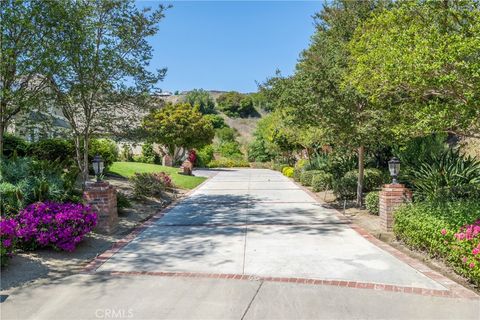 A home in Yorba Linda