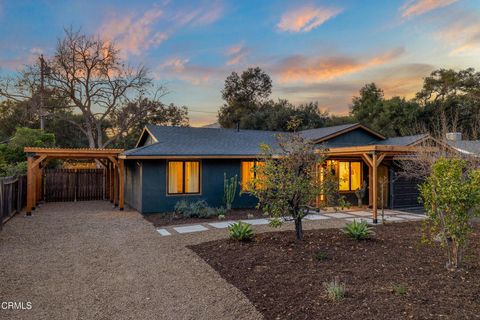 A home in Ojai