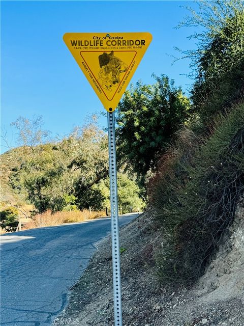 A home in Yucaipa