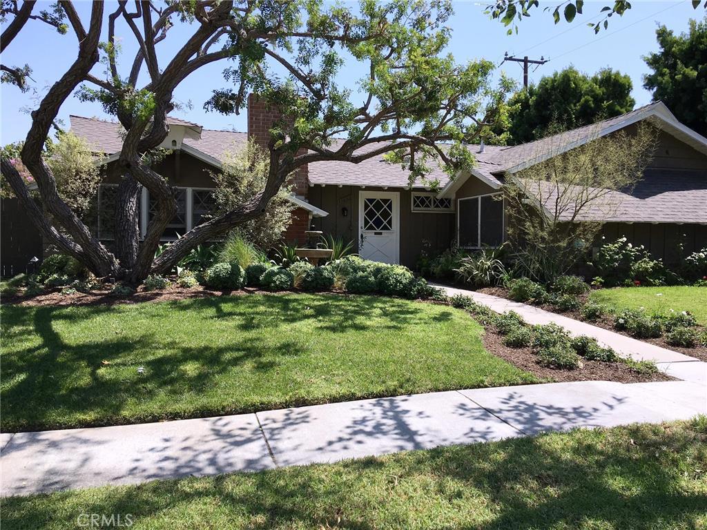 <SHORT TERM RENTAL TO BE CONSIDERED >On a corner lot in the middle of Rossmoor situated on a quiet tree lined street is where you will find this Rossmoor Plymouth Model. Located on a Huge 9400 sq.ft. lot with large front yard and large backyard. The home has remodeled Kitchen and Baths. Hardwood floors in living room, dining room and hall. Tranquil backyard complete with Pool, Putting Green, Patio and Professionally Landscaped. One Block to Rossmoor Elementary School. Prime Center of the Tract Location. Move in ready.