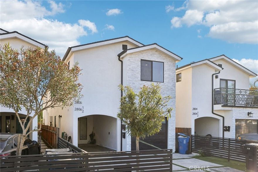 Two homes on one lot—both less than five years old! This NON RENT CONTROL duplex in Walnut Park/Huntington Park was built in 2021 and offers approximately 2,900 sq. ft. of modern living space, with a total of 7 bedrooms and 6 bathrooms across two separate, fully rented units. With a cap rate of 5.13%, this is a solid opportunity for investors seeking long-term value in a high-demand rental market.



The front unit features 5 bedrooms and 4 bathrooms, including a spacious master and a junior master suite. Step inside to a modern, stylish space designed for both comfort and function. The kitchen stands out with sleek quartz countertops, custom cabinetry, and an eye-catching backsplash. The bathrooms offer contemporary tilework and an upscale feel. A separate laundry room, laminate flooring throughout, and central AC and heating make this home both practical and comfortable. This unit is currently tenant-occupied.



The detached rear unit offers 2 bedrooms and 2 bathrooms with the same modern finishes and systems, including central AC and heating. This unit is also currently rented, making this property a true turnkey investment.



Outside, the home boasts a clean, contemporary exterior with smooth stucco, bold stone accents, and a design that pops from the street. With an 83 Walk Score, 51 Transit Score, and 64 Bike Score, residents enjoy proximity to local dining, shopping, and transit options.



Don’t miss out on this exceptional opportunity!