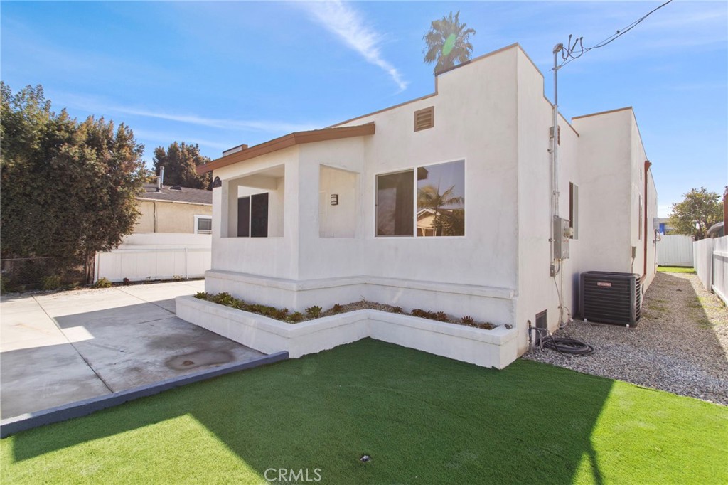 This fully remodeled 3-bedroom, 2-bathroom single-family home with a detached 2-bedroom, 2-bathroom ADU is a rare opportunity in a prime location, is approximately 0.6 miles from the new Intuit Dome and a little over a mile from SoFi Stadium. Whether you're looking to live in one unit and rent the other for additional income or need a multi-generational living solution, this property offers modern upgrades, excellent rental potential, and flexibility for various living arrangements. The main house is appx 1,316 sq ft and features a bright and open layout with sleek laminate flooring, recessed lighting, and a spacious living area. The modern kitchen is equipped with stainless steel appliances, including a refrigerator, stove, and microwave hood, along with ample cabinetry and stylish countertops. The primary suite boasts a large walk-in closet and an en-suite bathroom, while the additional bedrooms provide flexibility for guests, family, or a home office. The home also includes dual-pane windows for energy efficiency, central AC and heating, and a stackable washer and dryer for added convenience. The detached 2-bedroom, 2-bathroom ADU is appx 823 sq ft and offers a fully independent living space perfect for rental income or extended family. It features beautiful tile flooring, recessed lighting, a full kitchen with stainless steel appliances, and a whole-home mini-split system for AC and heating. The unit also has its own separate gas and electric meters and a designated space for a stackable washer and dryer, making it a fully functional, self-contained home. The backyard is designed for low maintenance with turf, providing a great outdoor space for relaxing or entertaining. Situated in an unbeatable location, this home is near Hollywood Park Entertainment District, major freeways, LAX, SpaceX, shopping, dining, and some of LA’s best beaches. Whether you're looking for a move-in-ready home with rental potential, a multi-generational living setup, or a prime investment in a high-demand area, this property offers incredible value. Don’t miss this opportunity.