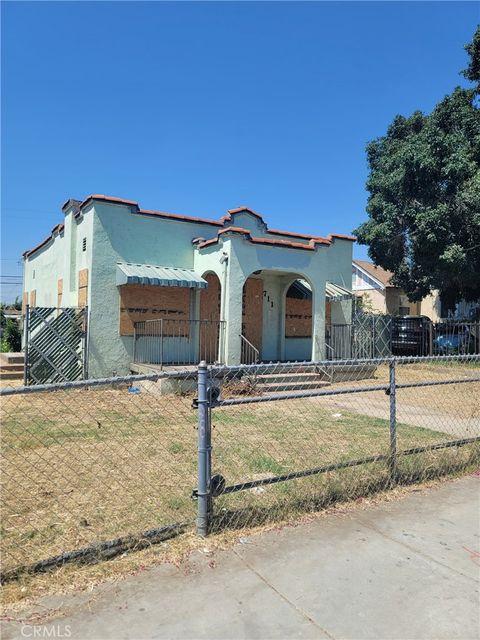 A home in East Los Angeles