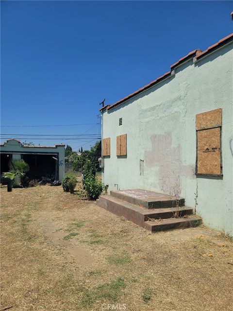 A home in East Los Angeles