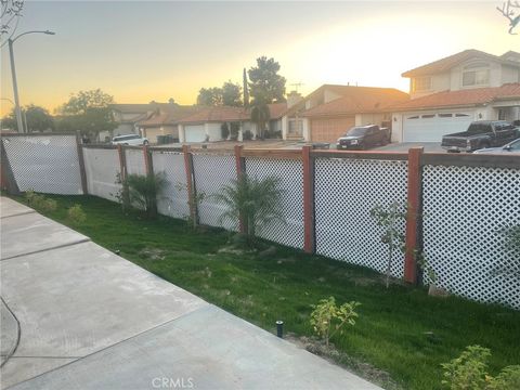 A home in Moreno Valley